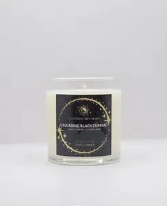 Cascading Black Currant Scented Candle (8oz)-Home Decor