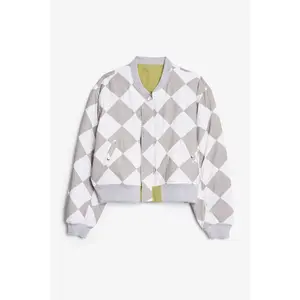 mnml Overwashed Reversible Bomber Jacket - Olive