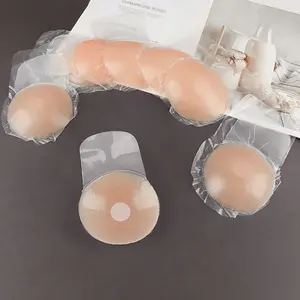 Reusable Silicone Nipple Cover with Pull Design, Washable Liquid Silicon Breast Shield, 6.5cm Round Shape, Comfortable Nursing Accessory