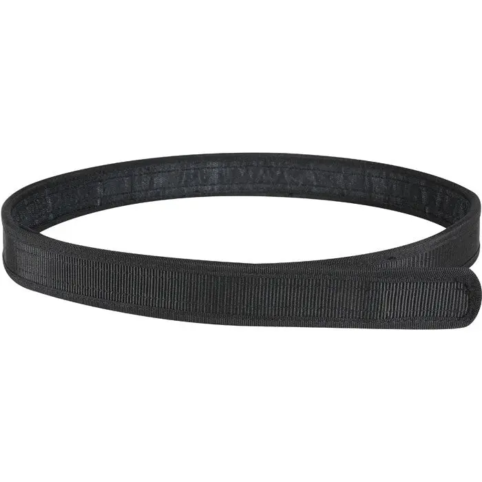 1.5-Inch Adjustable Black Inner Duty Belt for Law Enforcement, Tactical Uniform Belt with Hook and Loop Liner