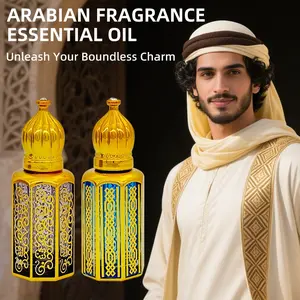 Arabic Perfume Oil, Arabian Scent, Long Lasting Roll on Perfume for Women & Men, Portable Perfume for Daily Use, Fragrance for Home, Office, Travel