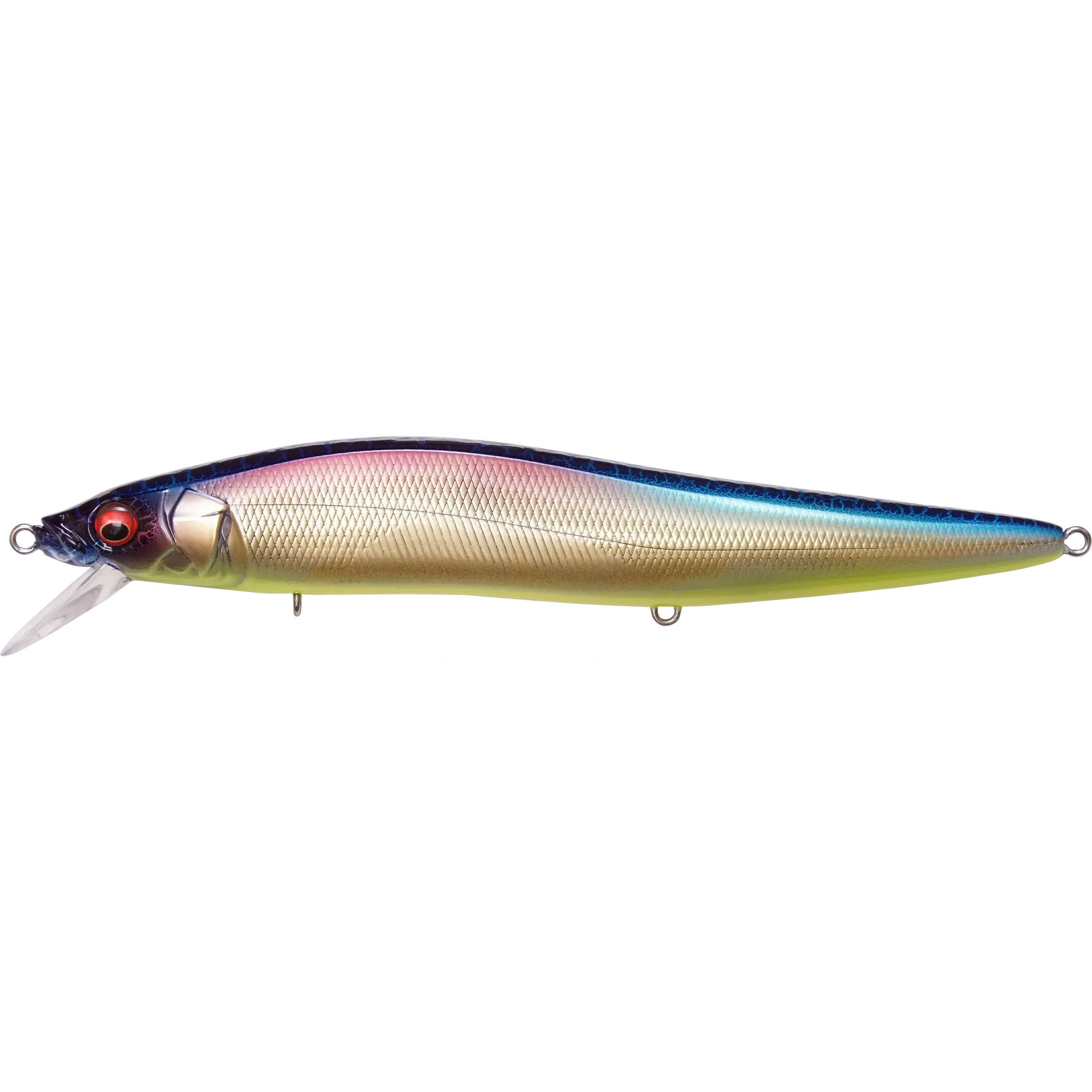 Megabass Ito Vision 110 Max LBO Jerkbait - 3/4 oz, LBO Balancer, High Response, Hydrodynamics Design for Jerk Fishing, 3/4 Ounce