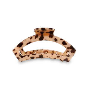 Open Blonde Tortoise Medium Claw Hair Clip