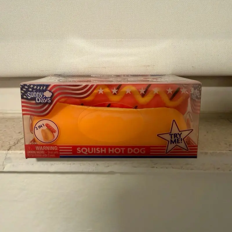 Squishy hotdog
