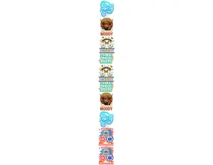 Positive Vibes Collection DTF Gang Sheet 100 Heat Transfer Sheet for Vibrant Designs and Creative Projects