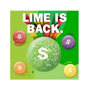 Skittles Sours Candies -  Sour Snack, Sour Outside Sweet Inside Bite-Size, Perfect for Cupboard Storage & Sharing, Strawberry Grape Orange Lemon Lime Flavors