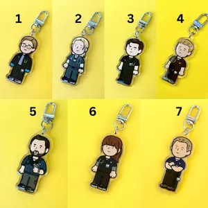 The Pitt Keychain | Robby Langdon Dana Mel, The Pitt Charm, Gift For Fan, Perfect Accessories For Bag, Gift