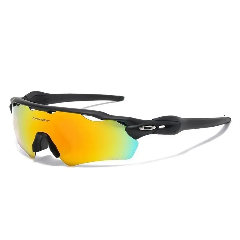 Polarized Shield Sports Sunglasses for Men & Women – UV400 Mirrored Lens Cycling Eyewear for Running, Fishing, Driving and Outdoor Activities