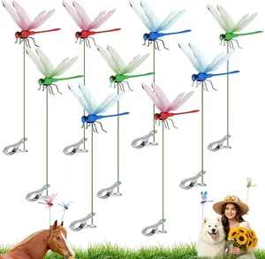A set of 12-piece clip-on clamps for creating a realistic butterfly effect for home decoration. Suitable for butterfly and garden decor on walls.Home Hanging Decoration for Bedroom, Balcony, Garden and Yard #GLOBAL PICKS
