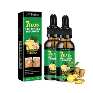 7days Nail Treatment, Ginger Nail Treatment, Multi-Purpose Nail Repair, Nail Nutrient Oil Strengthener Oil Serum Ginger Nail Growth Oil