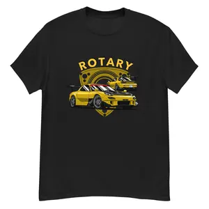 RX 7 Rotary drift T-shirt Classic Cotton