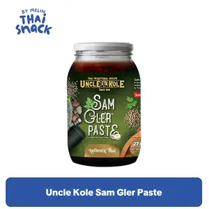Uncle Kole Sam Gler Paste - Premium Ambient Garlic Paste with Coriander Root, Pepper, Rich Spices for Marinade, Cooking