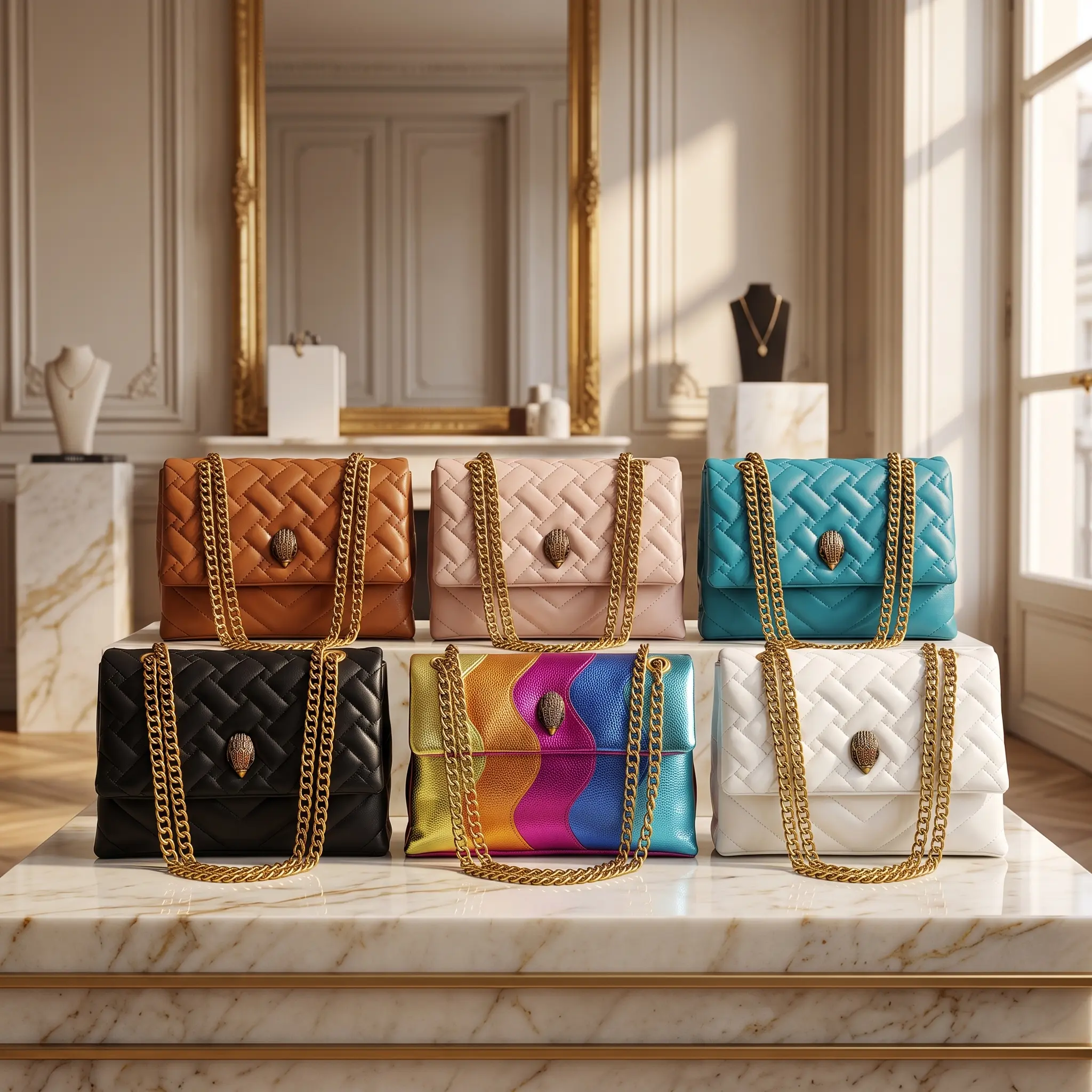 Trendy Rhombus Chain Women's Bag, Stylish Letter Design, High-End Handbag, Fashionable Small Square Backpack, Crossbody Shoulder Bag, Luxury Fashion Purse, Chic Mini Handbag, Trendy Women's Shoulder Bag