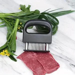 1pc, Tender meat machine, loose meat needle, stainless steel tender meat needle, circular steak, tendon breaking machine, pork chop, chicken chops, and meat tying machine, Kitchen Gadget, Kitchen Tool