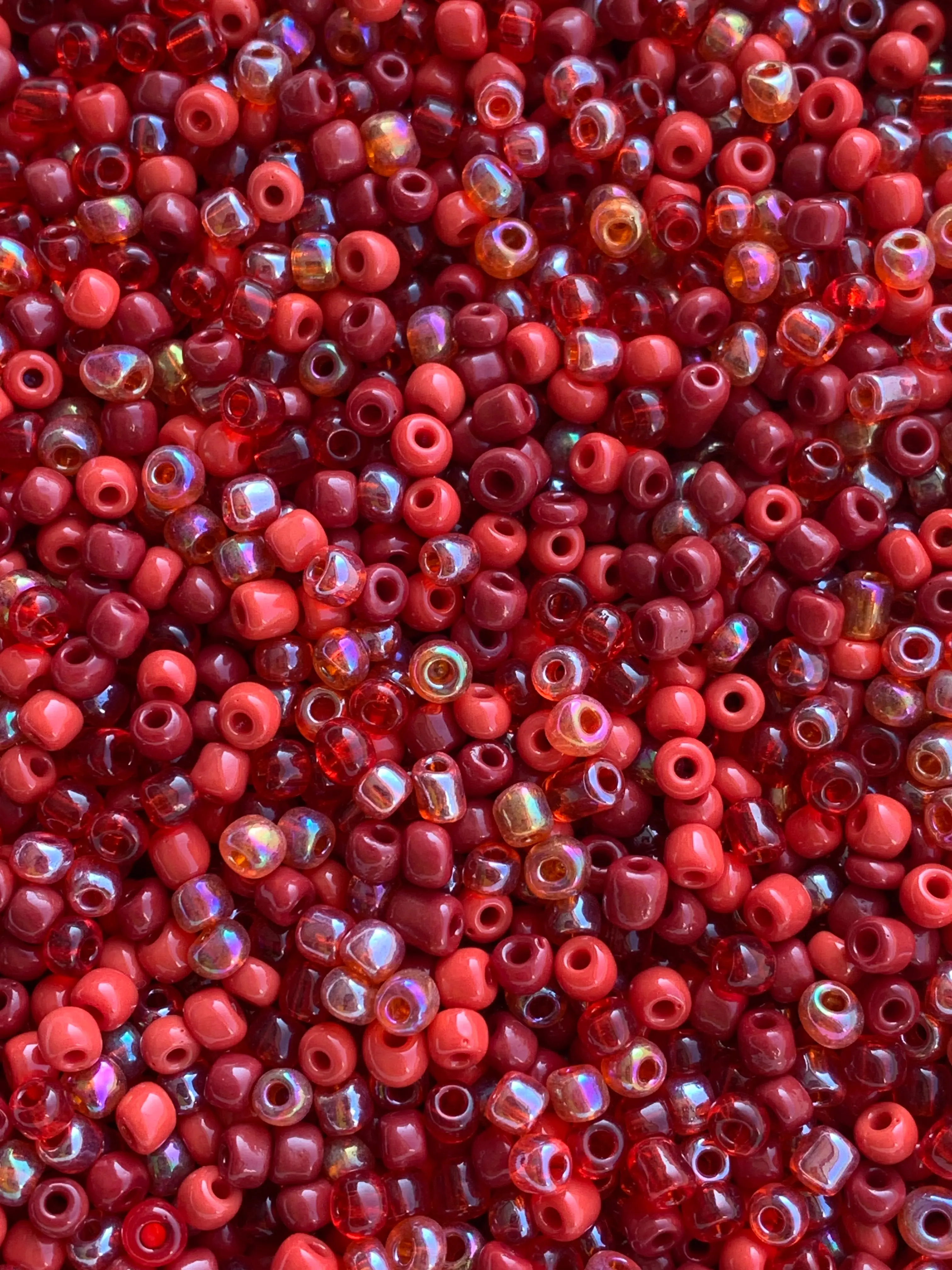 Mixed Colors- 4mm- 6/0 Glass Seed Beads For Jewelry Making,  DIY Waist beads, Bracelet Necklace Earrings