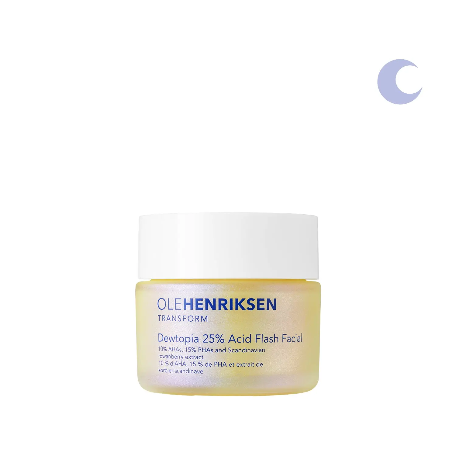 Dewtopia 25% Acid Flash Facial Mask - Skincare Treatment for Skin Repair & Comfort