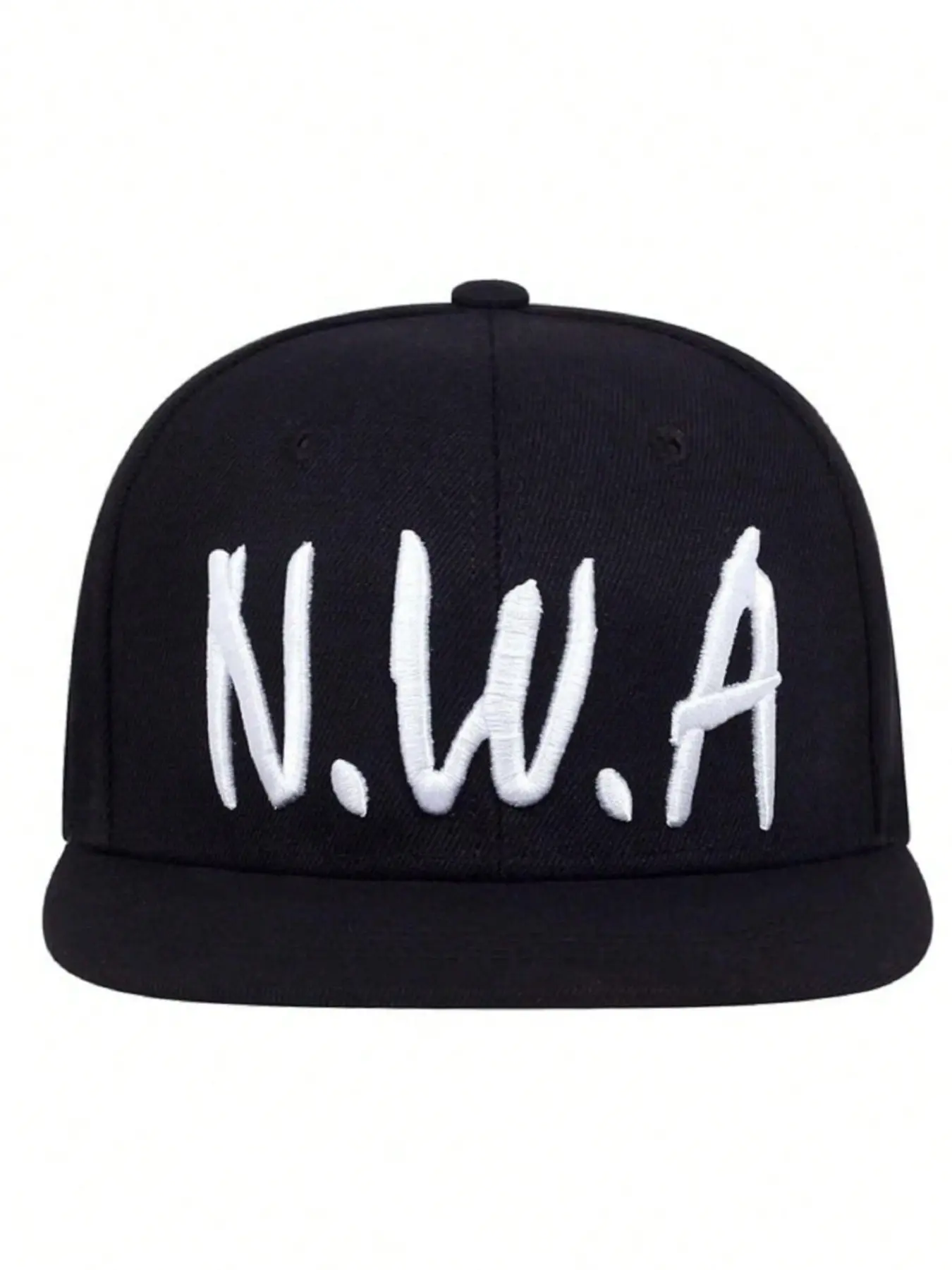 2025 Baseball Hat NWA Embroidered Street Hip Hop Hat, Streetwear Hat, Embroidered Flatbill Snapback Cap, Sunshade Hat, Skateboarding Hat, Letter Embroidered Hat