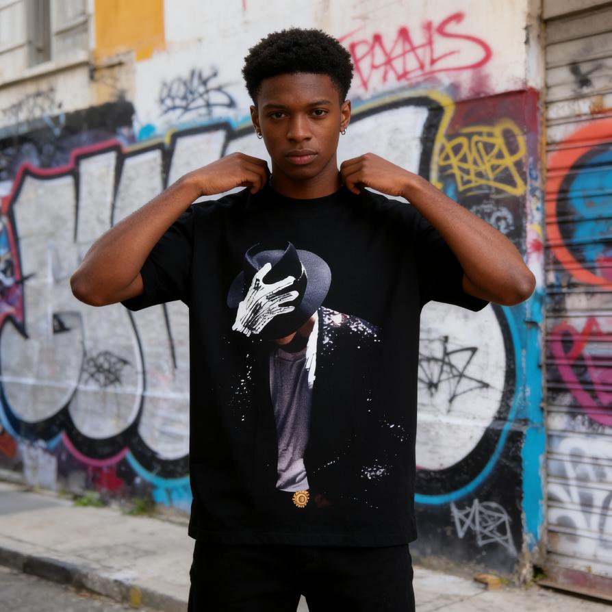 Unisex Michael Jackson Vintage 90S Graphic T-Shirt Hip Hop Streetwear Ideal Gift For Him And Her