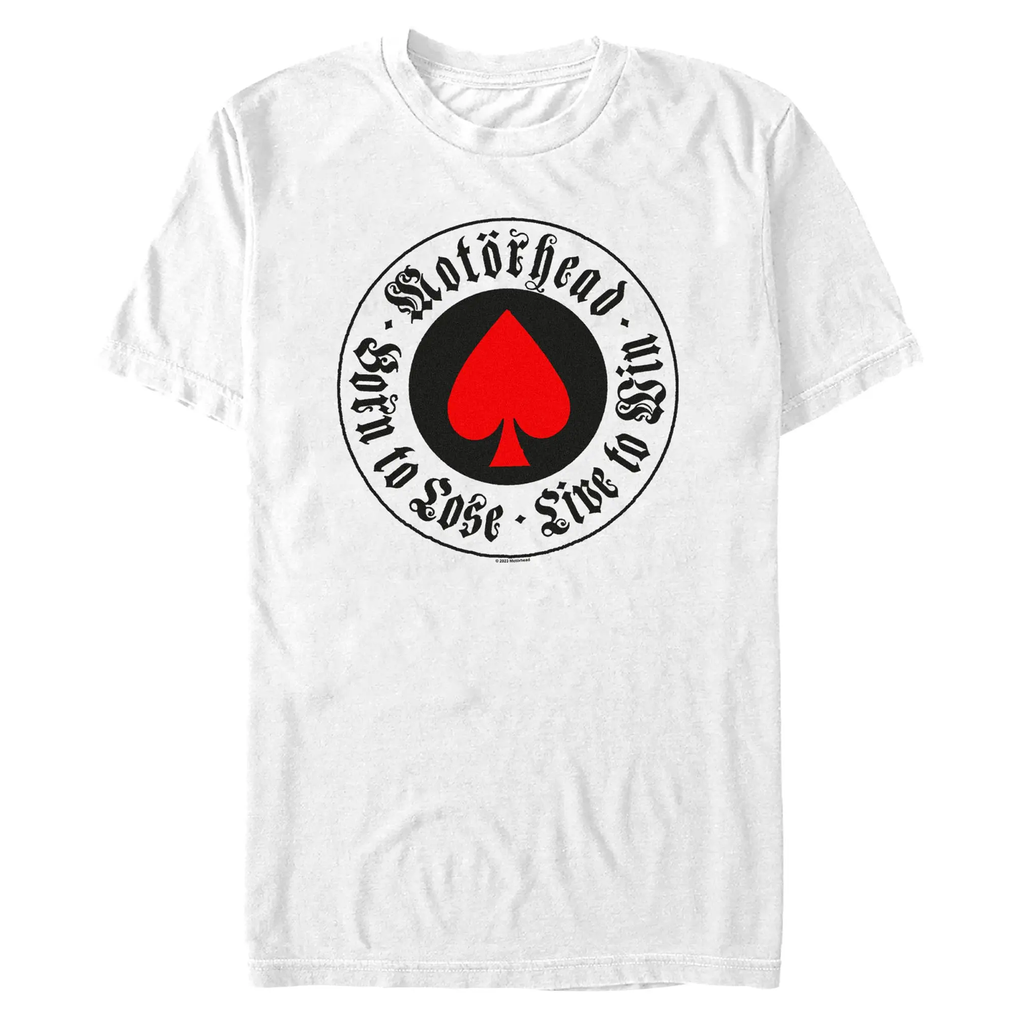 Mens Motorhead Born To Lose, Live To Sin T Shirt