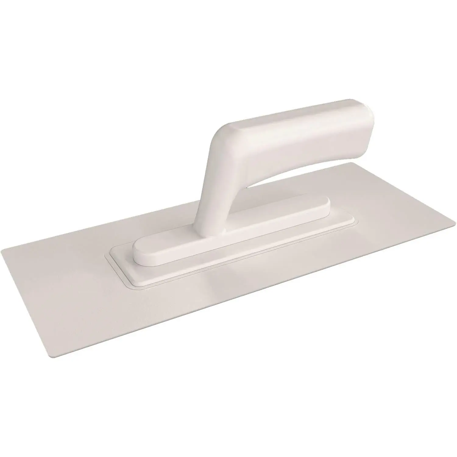 Plastic Plastering Trowel for Home Improvement, 12 In Length, 5-in Width, Durable, Innovative Plastic Handle, Model 83-166