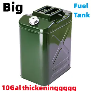 10.57gal Heavy-Duty Gasoline & Diesel Fuel Tank Can - Large Capacity /Diesel Fuel Storage Container with Weighted Lid, Thickened for Trucks, Motorcycles, Boats, Generators, Lawn Mowers, Pickups (Not Original Equipment)