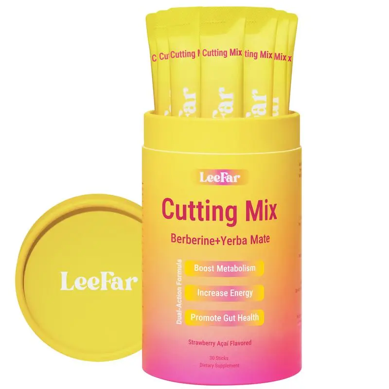 LeeFar Cutting Drink Mix –| Strawberry Açaí Flavor – 30 Servings LeeFar Cutting Drink Mix –| Strawberry Açaí Flavor – 30 Servings