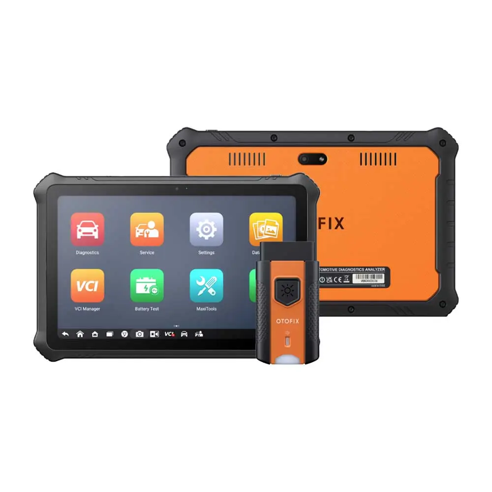 Autel OTOFIX D1 Max Professional Automotive Scan Tool for Car, with Fingertip Control, User Manual, 36+ Maintenance Service Functions, Maintenance Support and ECU Information Access