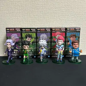 In Stock  Genuine Hunter×Hunter Figure Toy Wcf Exam Chapter Gon Killua Hisoka Tonpa Cartoon Anime Model Desktop Decoration