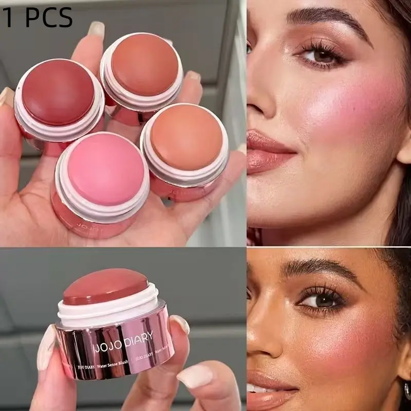 Blush cream, Beauty Cosmetics, Cosmetics Products, available in 4 colors, with a smooth, creamy texture that creates a natural, rich makeup look. Long-lasting color, brightens and contours, lightweight feel, easy to touch up, suitable for all skin tones.