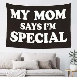Funny Personalized 3x5 ft. Tapestry - Home Bedroom Decor, Tapestry Wall Mural Banner, Indoors Wall Hanging for Guys