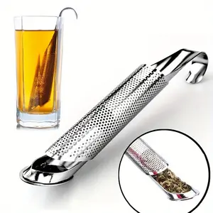 1pc Tea Strainer Wand, Stainless Steel Tea Infuser, Long-Handle Tea Filter  Tea Diffuser for Loose Tea, Rose, Coffee, Tea Making Tool