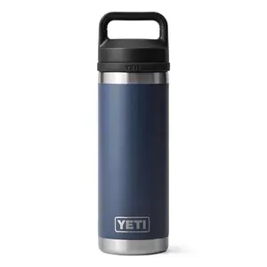 Stay hydrated in style with the YETI Rambler 18 oz Bottle with Chug Cap – Navy —available now at Ace Hardware! Drinkware Flasks