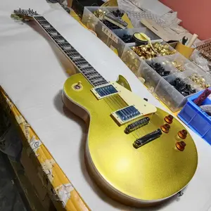 Custom Electric Guitar,Mahogany Body, abr-1 bridge,Gold Hardware, Free delivery