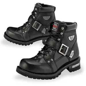 Milwaukee Motorcycle Clothing Co. Mens Road Captain Leather Boots - New in box - Flash sale 2025!!