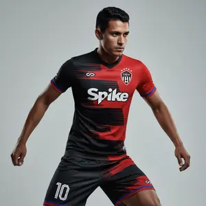 CIKERS Custom Required!Race Track Series Custom Soccer Jersey Sublimation Personalized Soccer Team Jersey, Custom Soccer Shirts Uniform with Name, Number, Team Badge, Gifts for Soccer Lovers