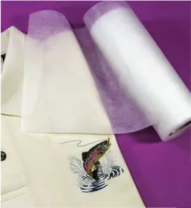 Fusible No-Show Poly-Mesh Plus 10" Roll Iron On Cut Away Embroidery Stabilizer Backing 316
