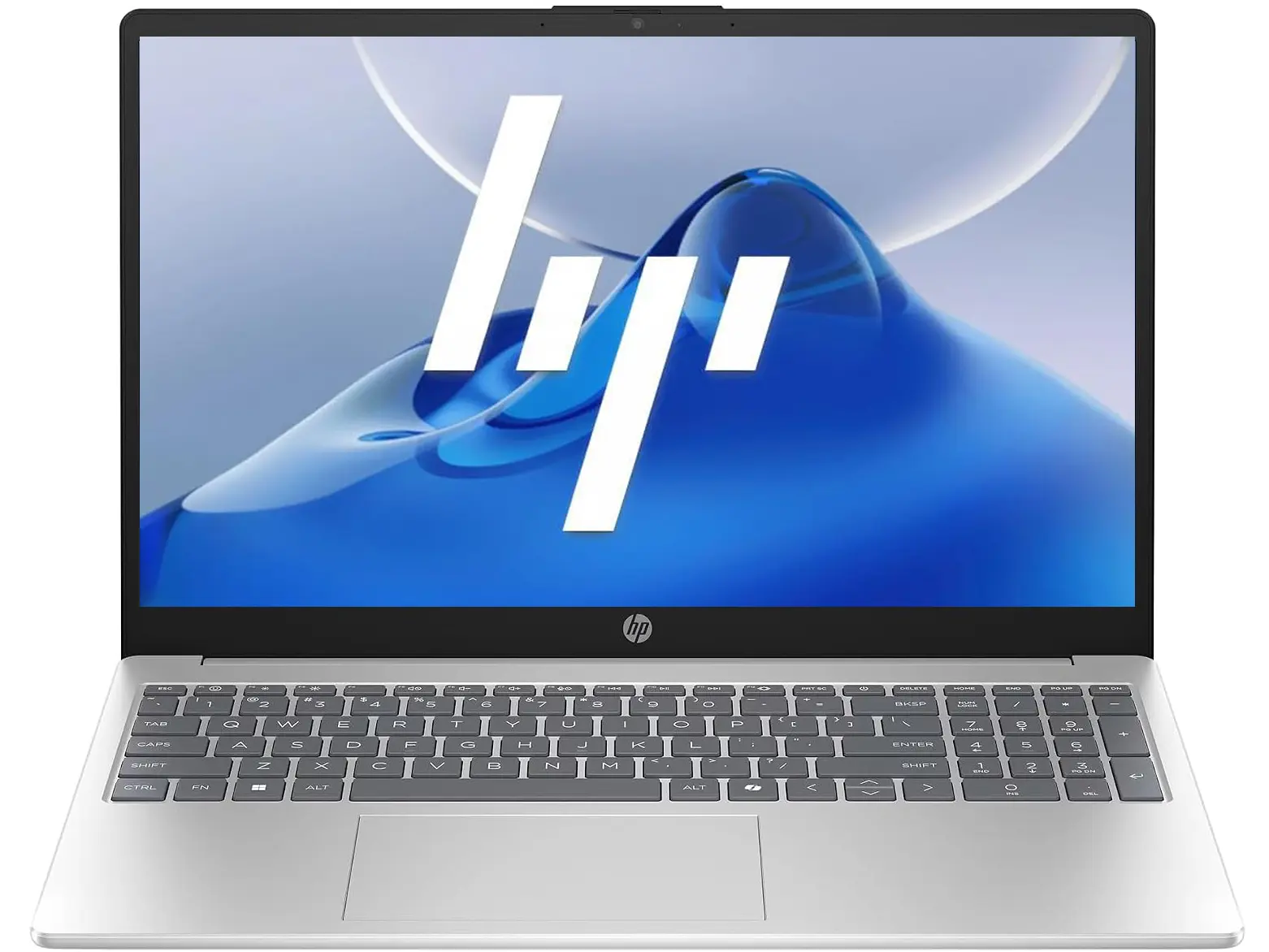 HP 15.6" Full HD Daily Laptop Computer, 8GB RAM, 256GB SSD, Intel Core i3 CPU 8 Cores, Wi-Fi 6, Long Battery Life, Ultra-Quiet Design, 2026 Edition, Windows 11