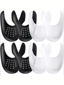 3 Pairs Anti-Wrinkle Shoe Protectors, Prevents Sports Shoes Wrinkles, Men Size 7.5-12, Women Size 5-8.5, Footwear Care Accessories, Footwear Protection, Sneaker Care, Shoe Maintenance