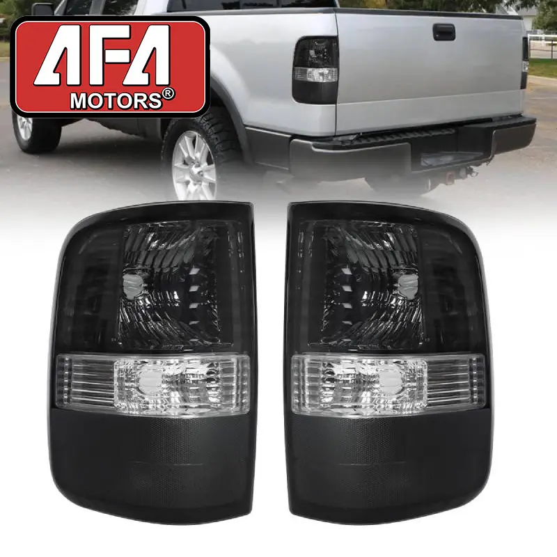 LED Rear Tail Lights Assembly Pair for 2004-2008 Ford F150, Forged LED Brake Stop Turn Signal Taillights, Super Bright Waterproof Direct Replacement, Plug & Play Rear Lamp Housing