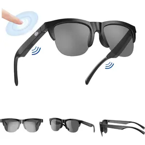 Elevate Your Outdoor Experience with Smart Open-Ear Sunglasses – Bluetooth 5.3, Touch Control for Music & Calls, and UV-Filtered Lenses for a Seamless Blend of Style and Function During Runs or Rides
