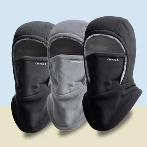 Balaclava Mask, Winter Warm One-Piece Hood, Scarf Face Mask Ear Protection, Thick Material, Style Fit Face, Windproof, Suitable for Winter Cycling, Running, Skiing, Fishing, Balaclava Ski Mask, Outdoor Sports And Work, Suitable for Men And Women