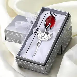 Crystal Rose – Symbol of Eternal Love, Perfect Gift for Christmas, Valentine's Day, Anniversaries, Weddings & All Special Occasions