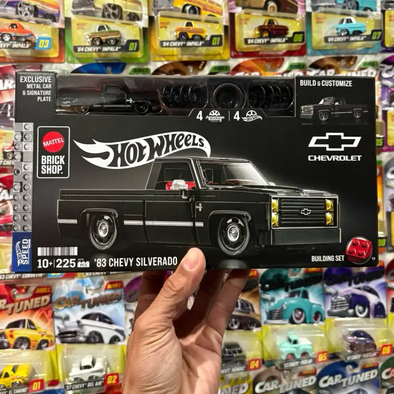 Mattel Brick Shop 1983 Chevy Silverado Build kit