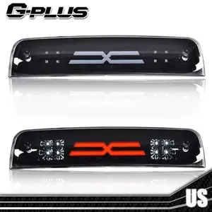 Fit For 2009-2018 Dodge Ram 1500 LED 3rd Third Brake Tail Light Cargo Lamp Clear Upgraded Version Third Brake Light G-PLUS