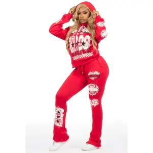 Kaydenca Red Stacked Track Set