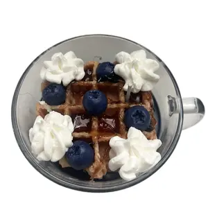 Blueberry Waffle Crème  Dessert Candle 13 oz