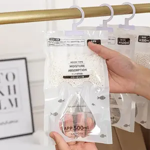 5/10pcs Hanging Dehumidifier Bags, Moisture Absorber, Moisture Proof Design, Closet Mold Prevention, Student Dormitory, Home Use, Long Lasting 20 Days