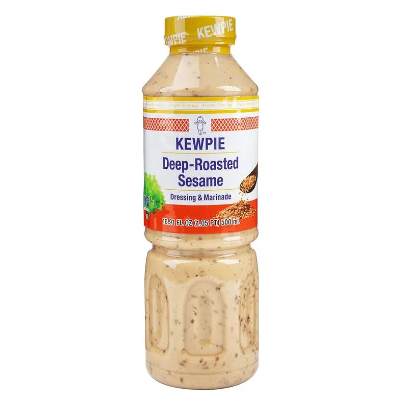 Kewpie Deep-Roasted Sesame Dressing - Asia’s No.1 Selling Salad Dressing, 16.91 oz