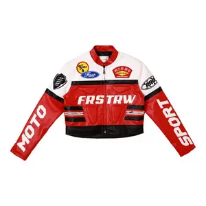 FIRST ROW: HIGH SPEED RACING CROP JACKET