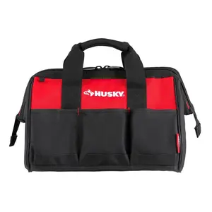 15 in. 8 Pocket Zippered Tool Bag